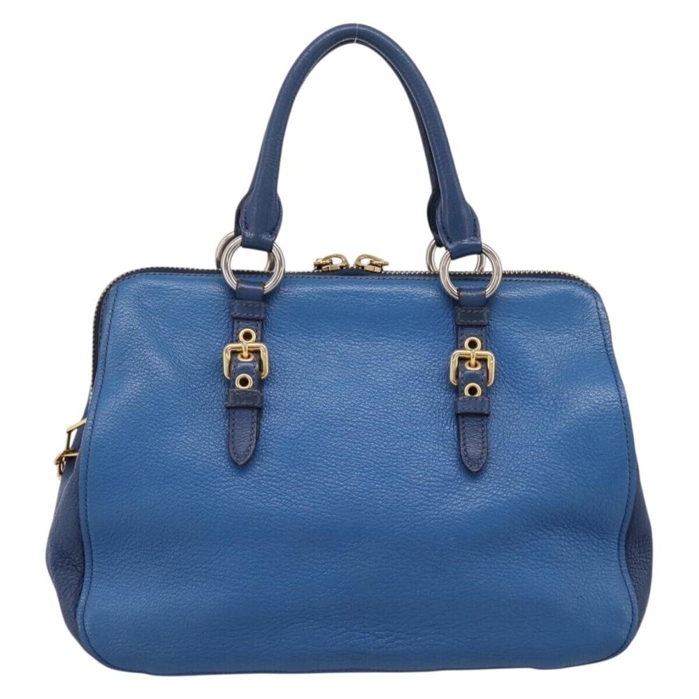 Miu Miu Madras Bowler Leather Small - Picture 2 of 16